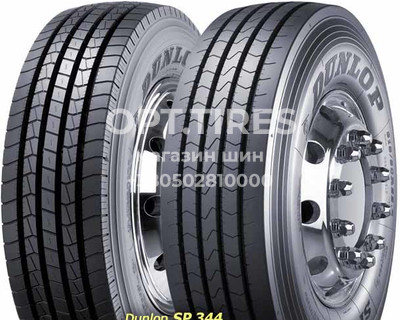 265/70R19.5 Dunlop SP 344 140/138M Рулевая грузовая шина